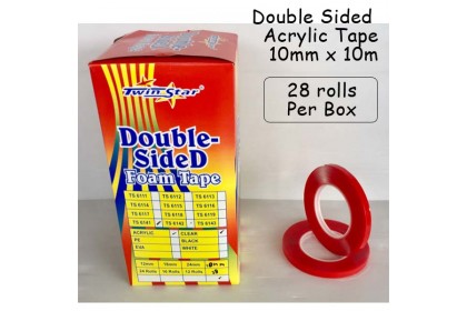 Twin Star Double Sided Acrylic Tape [10meter]